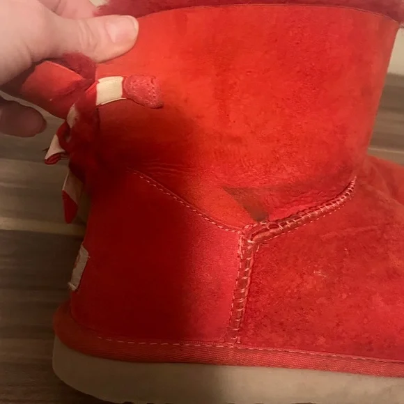 UGG Women's Vibrant Red Winter Boots - Picture 13 of 16